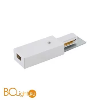 Токоподвод для однофазного шинопровода Crystal lux CLT 0.210 01 WH