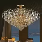 Потолочный светильник Crystal lux Contessa PL12 GOLD