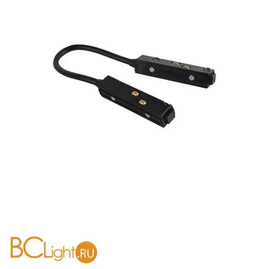 Коннектор шинопровода Crystal lux Crystal Lux магнитный SPACE черный CLT 0.203 04 BL