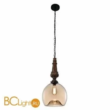 Подвесной светильник Crystal lux Deco SP1 B AMBER - Фото 0