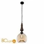 Подвесной светильник Crystal lux Deco SP1 B AMBER - Фото 0