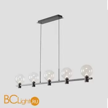 Подвесной светильник Crystal lux duet DUET SP35W LED BLACK - Фото 1