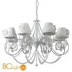 Люстра Crystal lux Elena WHITE SP8