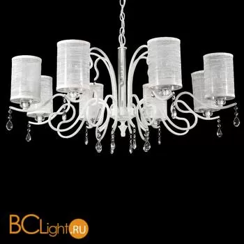 Люстра Crystal lux ELISA WHITE SP8