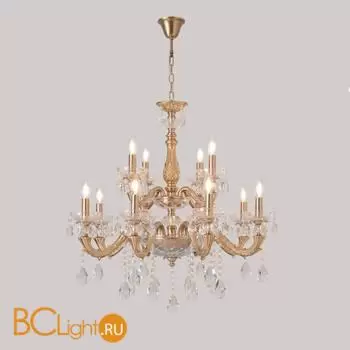 Люстра Crystal lux elizabeth ELIZABETH SP8+4 BRASS - Фото 3