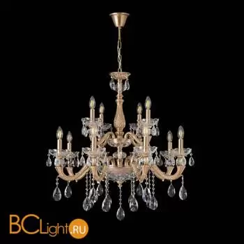 Люстра Crystal lux elizabeth ELIZABETH SP8+4 BRASS - Фото 0