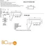 Бра Crystal lux ELQI ELQI AP11W LED WH - Фото 4