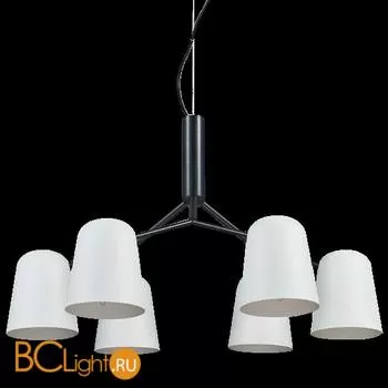 Люстра Crystal lux Enrique ENRIQUE SP6 BLACK/WHITE