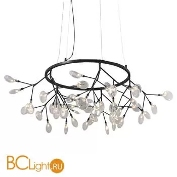 Люстра Crystal lux Evita SP45 D BLACK/TRANSPARENT