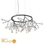 Люстра Crystal lux Evita SP45 D BLACK/TRANSPARENT