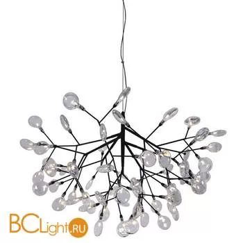 Люстра Crystal lux Evita SP63 BLACK/TRANSPARENT