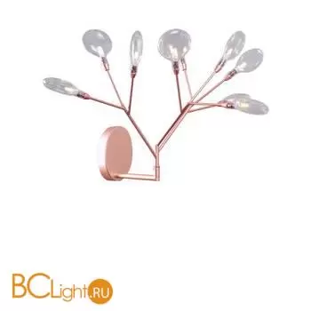 Бра Crystal lux Evita EVITA AP9 COPPER/TRANSPARENT