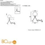 Настольная лампа Crystal lux Fabricio FABRICIO LG1 CHROME/TRANSPARENTE - Фото 2