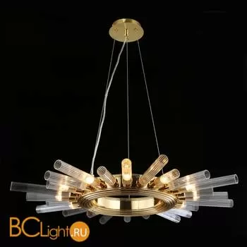 Подвесной светильник Crystal lux Fair SP12 GOLD D800 - Фото 0