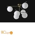 Люстра Crystal lux FELIZ FELIZ SP-PL6 BRONZE/WHITE - Фото 1