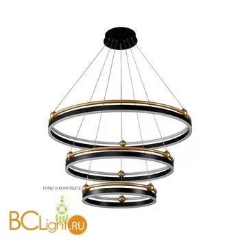 Подвесной светильник Crystal lux Fernando FERNANDO SP158W LED D400+600+800 BLACK/GOLD
