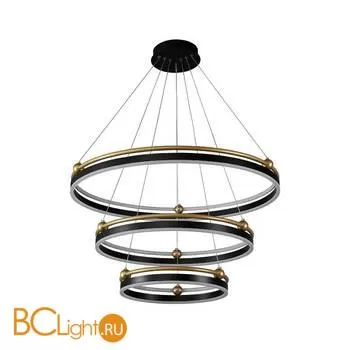 Подвесной светильник Crystal lux Fernando FERNANDO SP158W LED D400+600+800 BLACK/GOLD - Фото 0