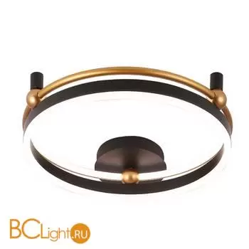 Потолочный светильник Crystal lux FERNANDO FERNANDO PL48W LED BLACK/GOLD - Фото 1