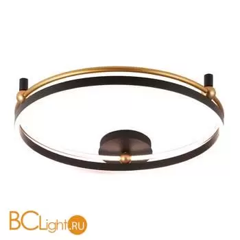 Потолочный светильник Crystal lux FERNANDO FERNANDO PL72W LED BLACK/GOLD - Фото 2