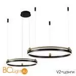 Люстра Crystal lux FERNANDO FERNANDO SP123W LED BLACK/GOLD - Фото 0