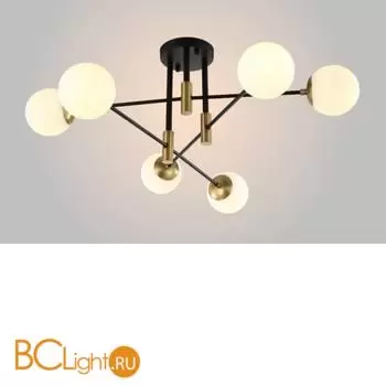 Люстра Crystal lux FIDEL FIDEL PL6 BLACK - Фото 0