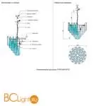 Люстра Crystal lux FONTAIN FONTAIN SP10 CHROME - Фото 7