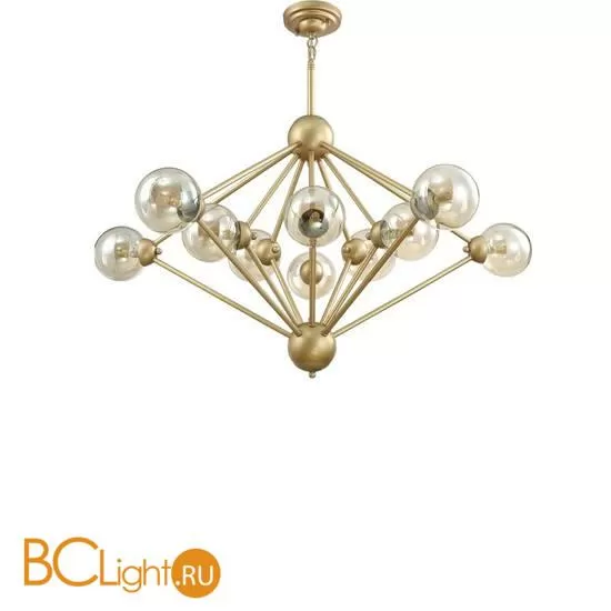 Люстра Crystal lux Franciska FRANCISCA SP10 GOLD/COGNAC