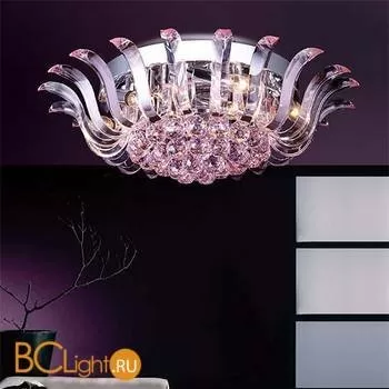 Потолочный светильник Crystal Lux Fresh PL8 Pink