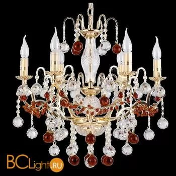 Люстра Crystal lux Fruta FRUTA SP6 GOLD
