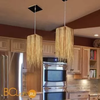 Подвесной светильник Crystal Lux GOLD SP1 CUBE - Фото 0