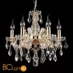 Люстра Crystal lux Ines SP6 GOLD/TRANSPARENT