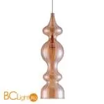 Подвесной светильник Crystal lux Iris SP1 A AMBER