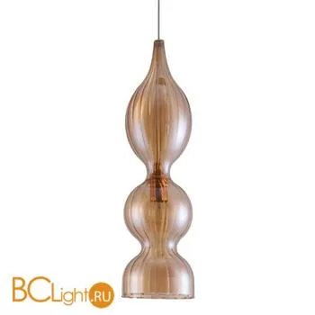 Подвесной светильник Crystal lux Iris SP1 B AMBER