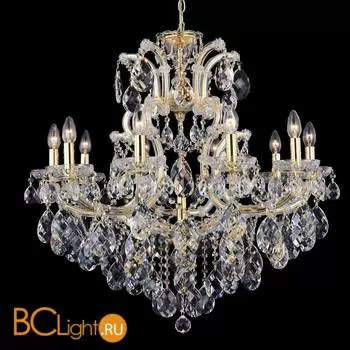 Люстра Crystal lux Isabel SP11 GOLD/TRANSPARENT