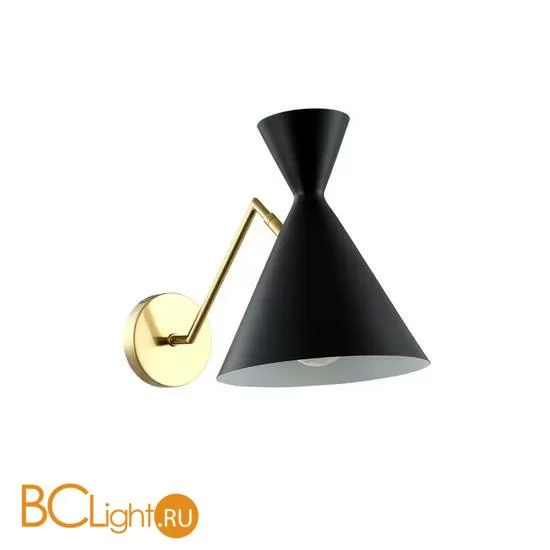 Бра Crystal lux JOVEN AP1 GOLD/BLACK