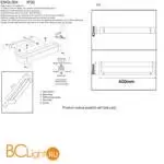Бра Crystal lux Kanto KANTO AP12W LED WH - Фото 2