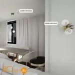 Бра Crystal lux LUXURY LUXURY AP2 GOLD - Фото 5