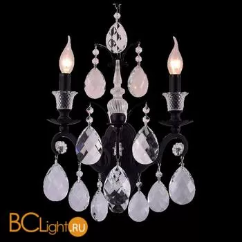 Бра Crystal lux Magnifico AP2 BLACK/TRANSPARENT