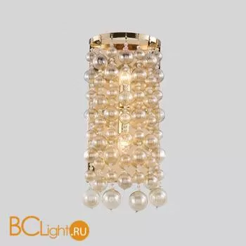 Настенный светильник Crystal lux Mallorca AP2 GOLD/AMBER