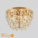 Потолочный светильник Crystal lux Mallorca PL8 GOLD/AMBER