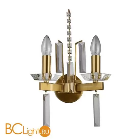 Бра Crystal lux MARRON MARRON AP2 BRASS