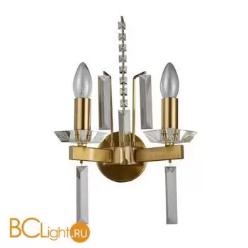 Бра Crystal lux MARRON MARRON AP2 BRASS