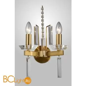 Бра Crystal lux MARRON MARRON AP2 BRASS - Фото 0