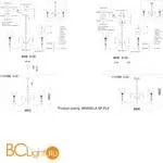 Люстра Crystal lux Marsela MARSELA SP-PL6 NICKEL - Фото 3