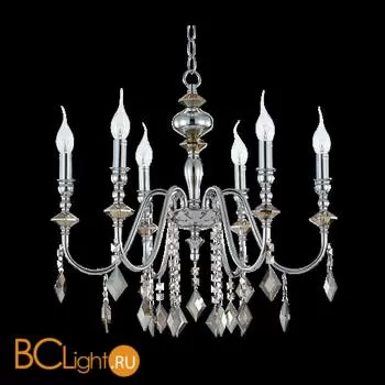 Люстра Crystal lux Mercedes MERCEDES SP6 CHROME/SMOKE