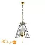 Подвесной светильник Crystal lux MODESTO SP3 BLACK/GOLD