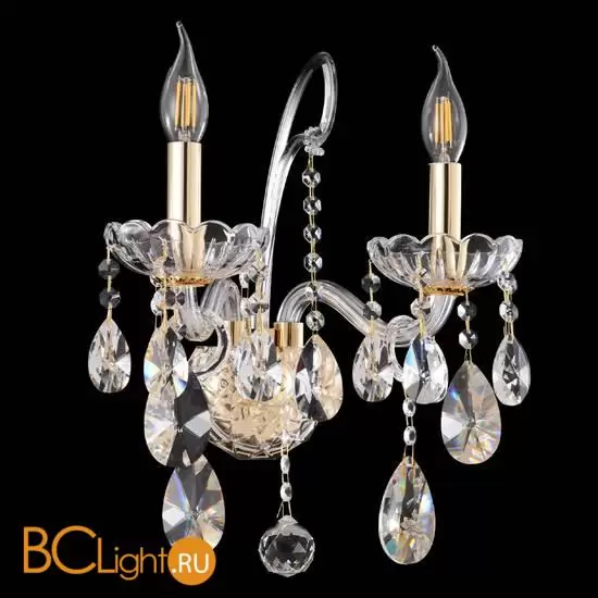 Бра Crystal lux Monica MONICA AP2 GOLD