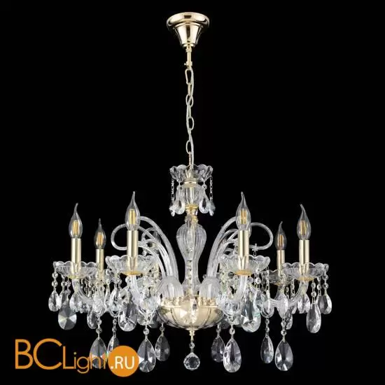 Люстра Crystal lux Monica MONICA SP8 GOLD