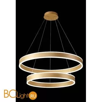 Подвесной светильник Crystal lux Muchos MUCHOS SP123W LED D600+800 GOLD - Фото 2