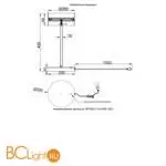 Настольная лампа Crystal lux Myself MYSELF LG10W LED - Фото 1